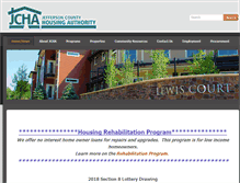 Tablet Screenshot of jcha.org